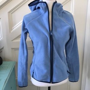 Columbia immaculate blue hooded fleece